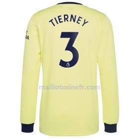 Maillot de Foot Arsenal Kieran Tierney 3 Extérieur 2021-22 Manches Longues